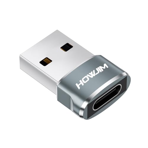 HOWJIM USB Type-C 変換アダプタ Type C to USB 31LQ0f+jAGL.jpg